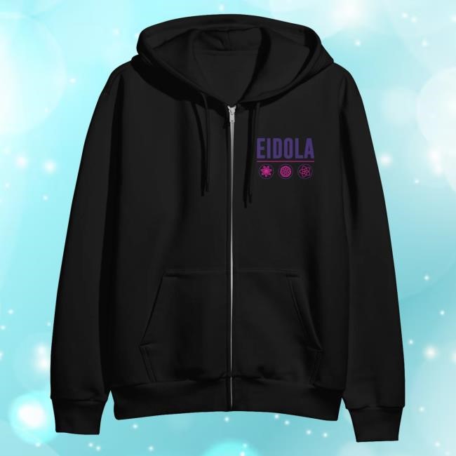 Trending Eidola Merch Eviscerate Triangle Eye Black Sweatshirt - New Tee Store