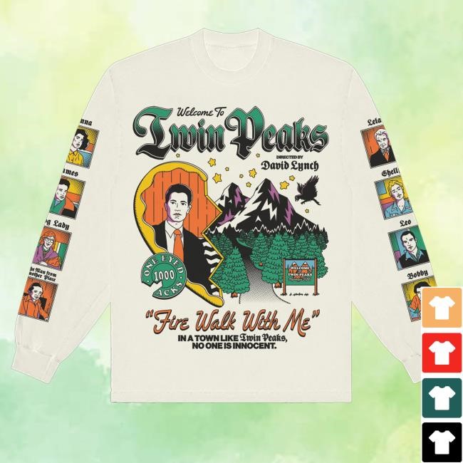 The Cinegogue Shop Fire Walk With Me V2 Crewneck Sweatshirt - New Tee Store