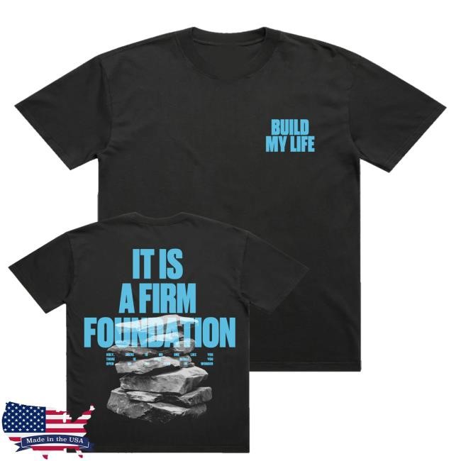Official Pat Barrett Music Merch Shop Store Firm Foundation Tee - New Tee Store