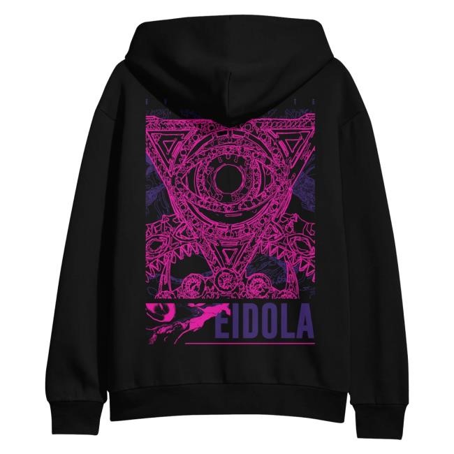 Trending Eidola Merch Eviscerate Triangle Eye Black Sweatshirt - New Tee Store