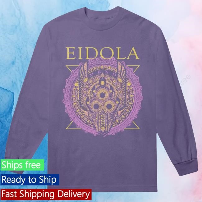 Eidola Merch Mend Mask Grape Crewneck Sweatshirt - New Tee Store