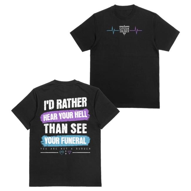 Trending Citizen Soldier Merch Burden Lifeline Sweatshirt - New Tee Store
