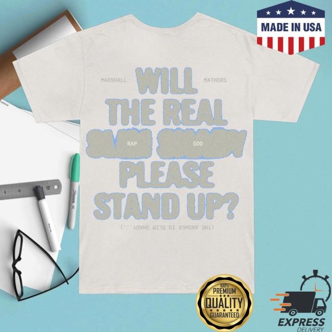 Official Eminem Slim Shady The Answer Is Shirts - New Tee Store