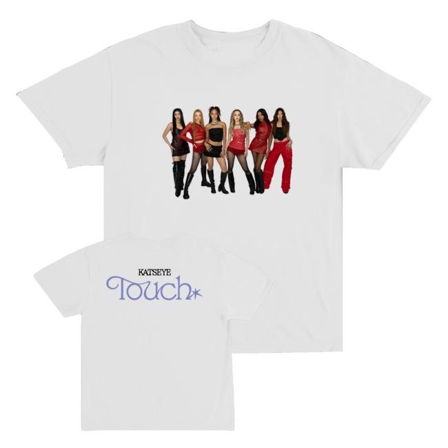 Official Katseye Red Photo T Shirt - New Tee Store