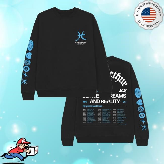 James Arthur Official Merch Store Shop Pisces Black Unisex Sweatshirt - New Tee Store