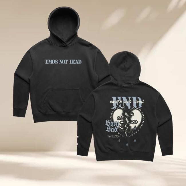 Emo's Not Dead Merch Store Safety Pin Tee Shirt - New Tee Store