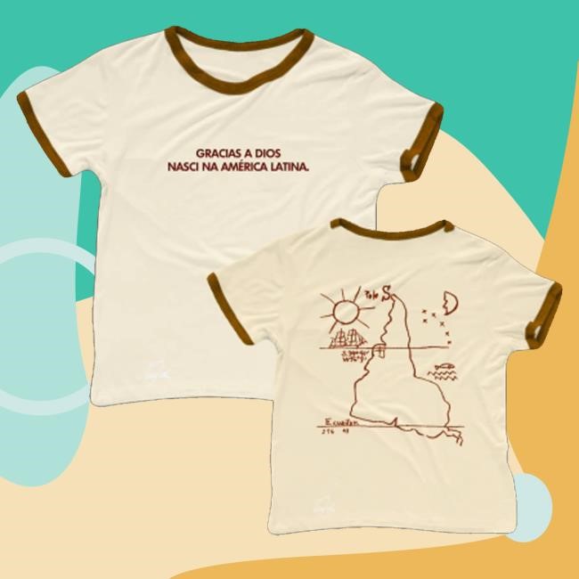 Official Winona Shop Camiseta Gracias A Díos Nasci Na América Latina Hoodie - New Tee Store