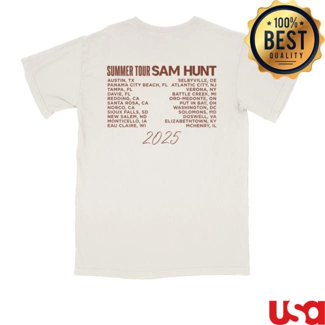 Sam Hunt Summer Tour Tank Top - New Tee Store
