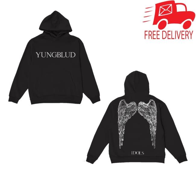 Yungblud Idols Wings Long Sleeve Shirt - New Tee Store