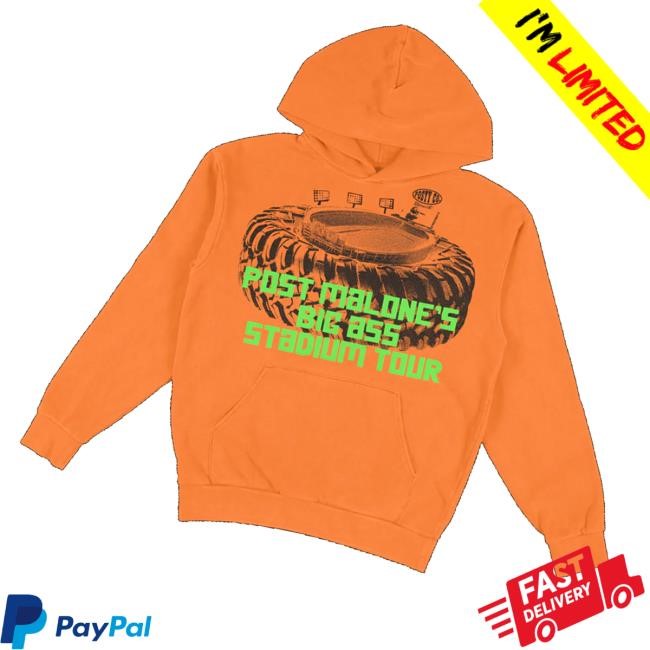 Post Malone's Big Ass Stadium Tour T-Shirt Post Malone Official Shop Big Ass Stadium Tour - New Tee Store