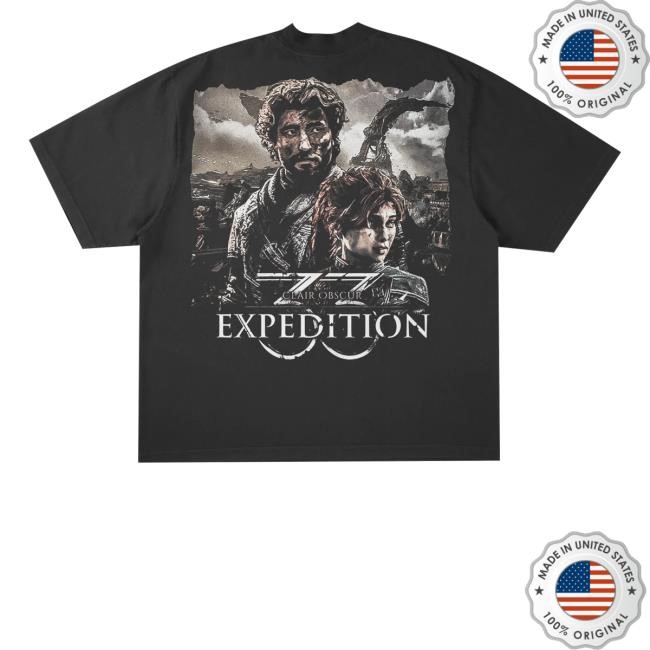 Expedition 33 - Front And Back Zip Up Hooded Sweatshirt - New Tee Store