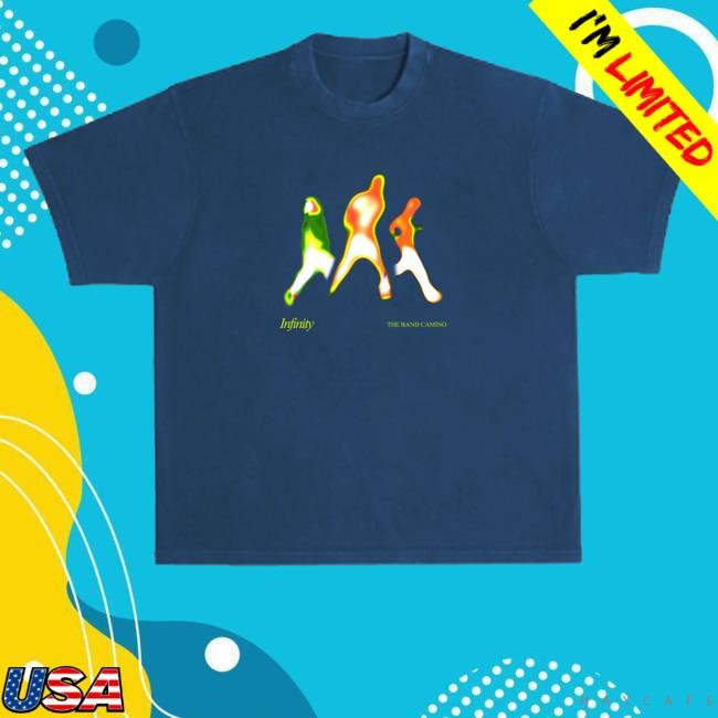 Official The Band Camino Merch Shop Store Heat Map Tee Shirt - New Tee Store