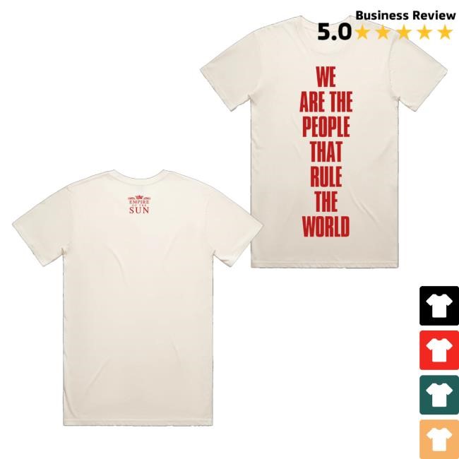 Trending Empire Of The Sun Merch We Are The People Off-White Shirts - New Tee Store