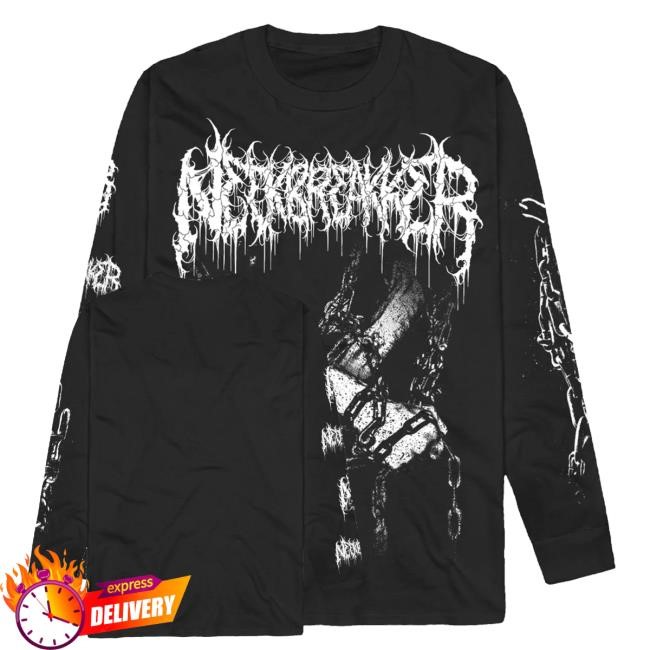 Official Nuclearblast Neckbreakker Shackled Long Sleeve Shirt - New Tee Store