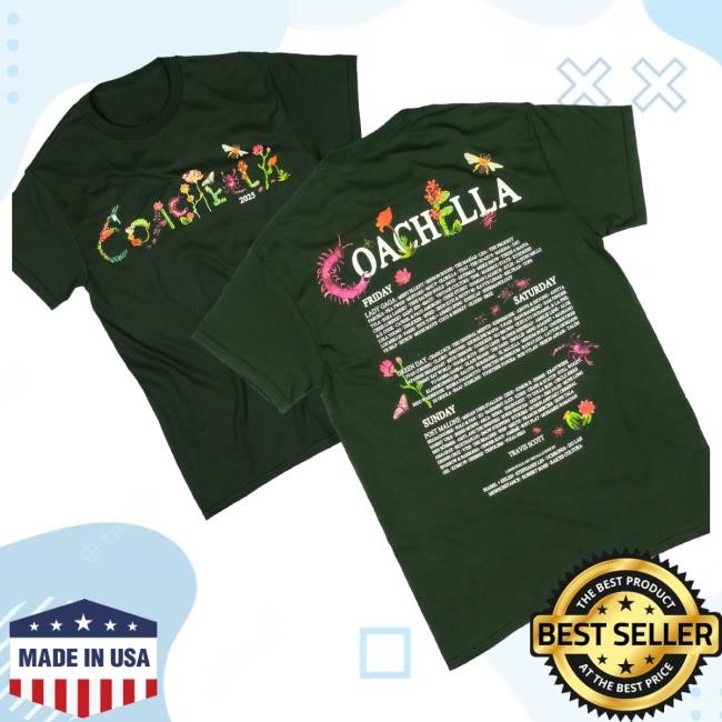 Trending Coachella Merch Desert Critters 2025 Lineup Zip Hoodie - New Tee Store