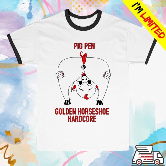 Official Downrigh Pig Pen Ringer T Shirt - New Tee Store