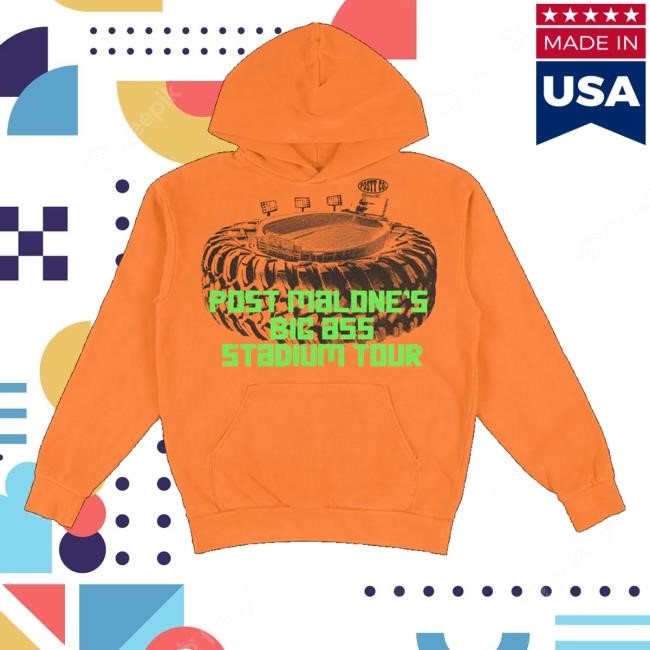 Post Malone's Big Ass Stadium Tour T-Shirt Post Malone Official Shop Big Ass Stadium Tour - New Tee Store