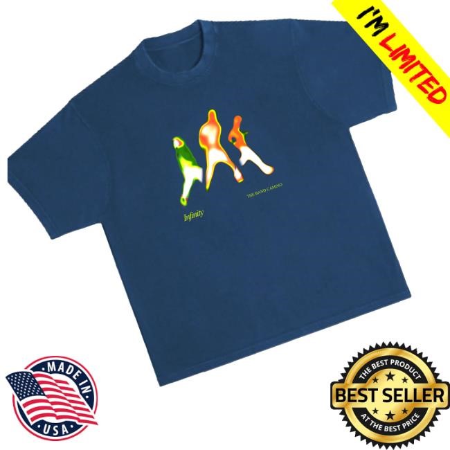 Official The Band Camino Merch Shop Store Heat Map Tee Shirt - New Tee Store
