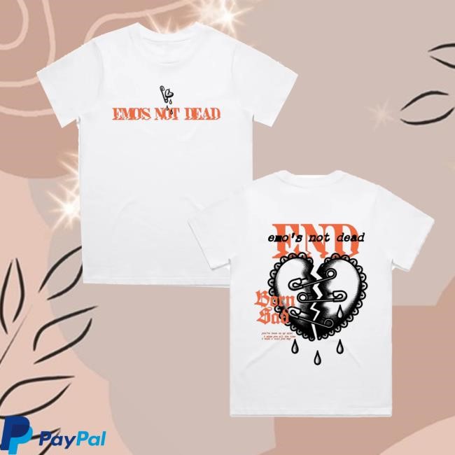 Emosnotdead Merch Store Shop Safety Pin Shirt - New Tee Store