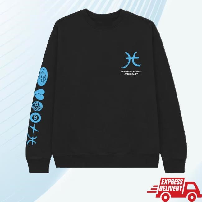 James Arthur Official Merch Store Shop Pisces Black Unisex Sweatshirt - New Tee Store