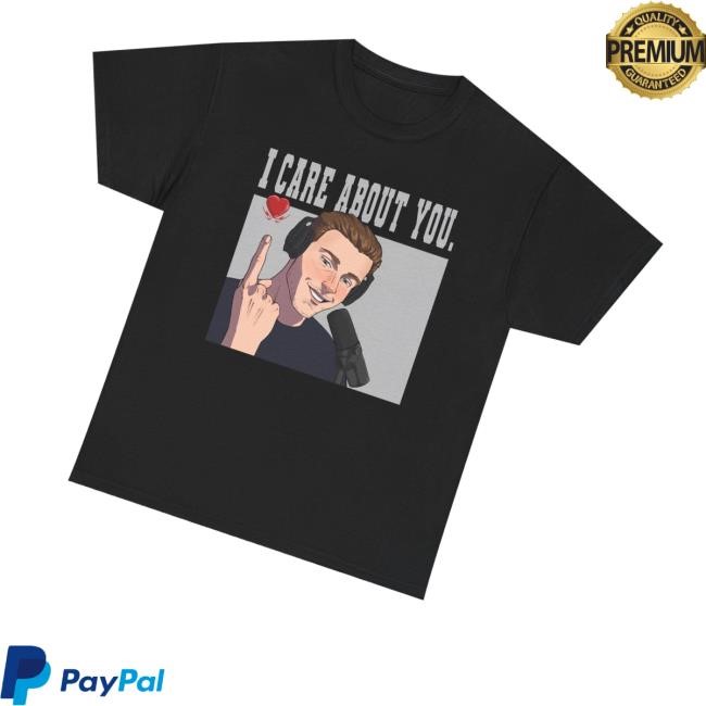 Luke Dale Merch Store I Care About You - Heavyweight Hoodie - New Tee Store